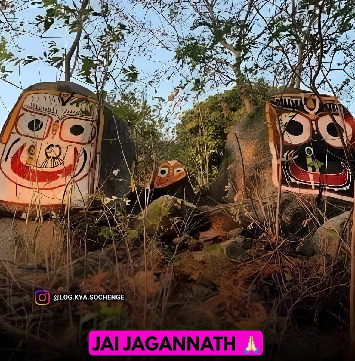 vaidic_1's tweet photo. Can you reply with “Jai Jagannath” ?