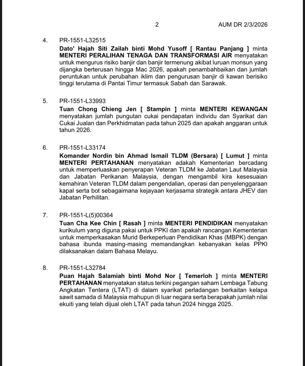 Parlimen Malaysia tweet media