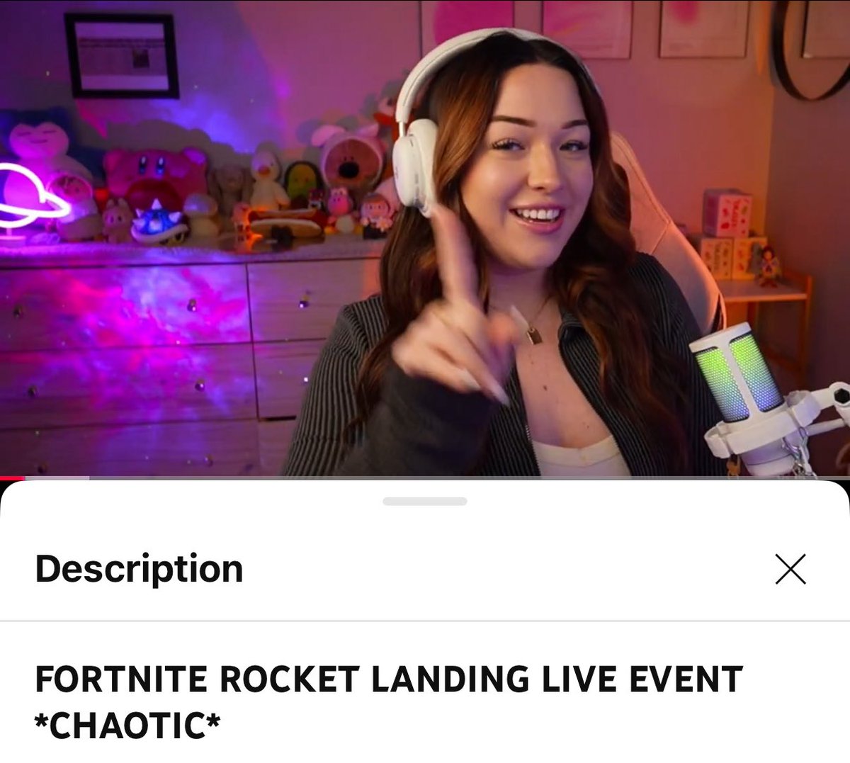 guacgamess's tweet photo. new youtube video is live! 

was anyone else shocked at how chaotic the fortnite live event was today? 😭😭 https://t.co/JKqdYnxjyy