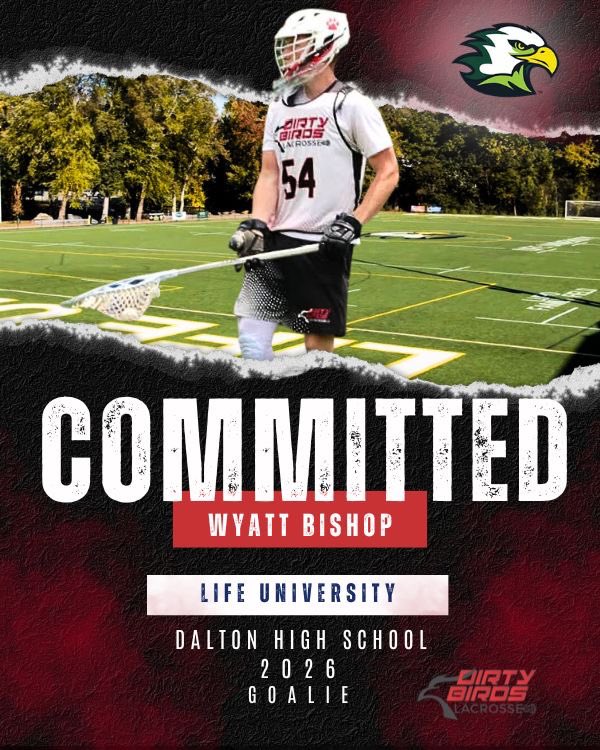 dblaxatl's tweet image. Congrats to 2026 Wyatt Bishop on his commitment to play college lacrosse at Life University!

Wyatt joined us in 2025 and quickly became a key anchor for our 2026 Black defense between the pipes. We’re proud to see him take the next step at the collegiate level.

#StayDirty