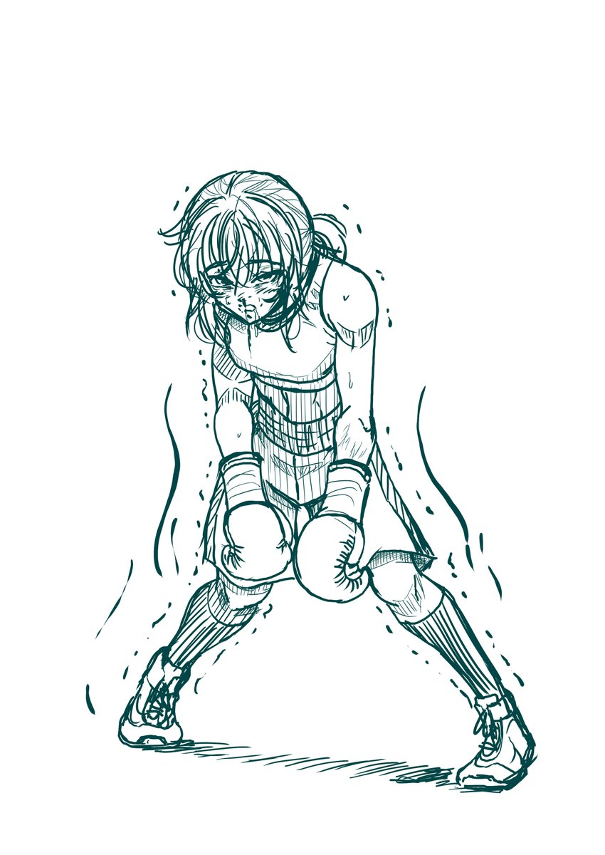 ダメージがあるけど立ち上がるな構図。(`・ω・´)