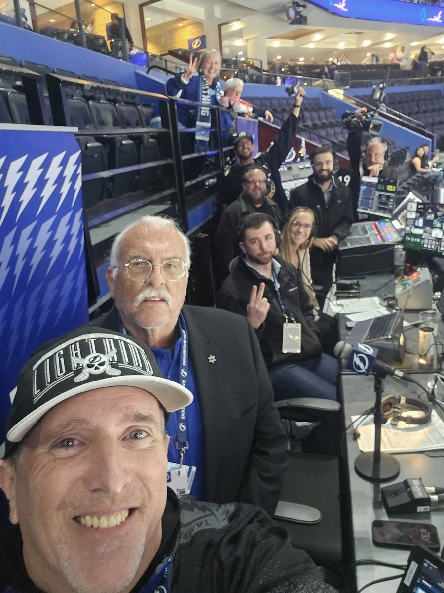 Honoring Black Heritage Night!  Huge game against Buffalo tonight.  Looking for win number 39. Let's rock this place!! Love my job! #GoBolts <a href="/GregWolfTBL/">Greg Wolf</a> <a href="/TBLightning/">Tampa Bay Lightning</a> <a href="/phteven02/">Stephen Frey</a>