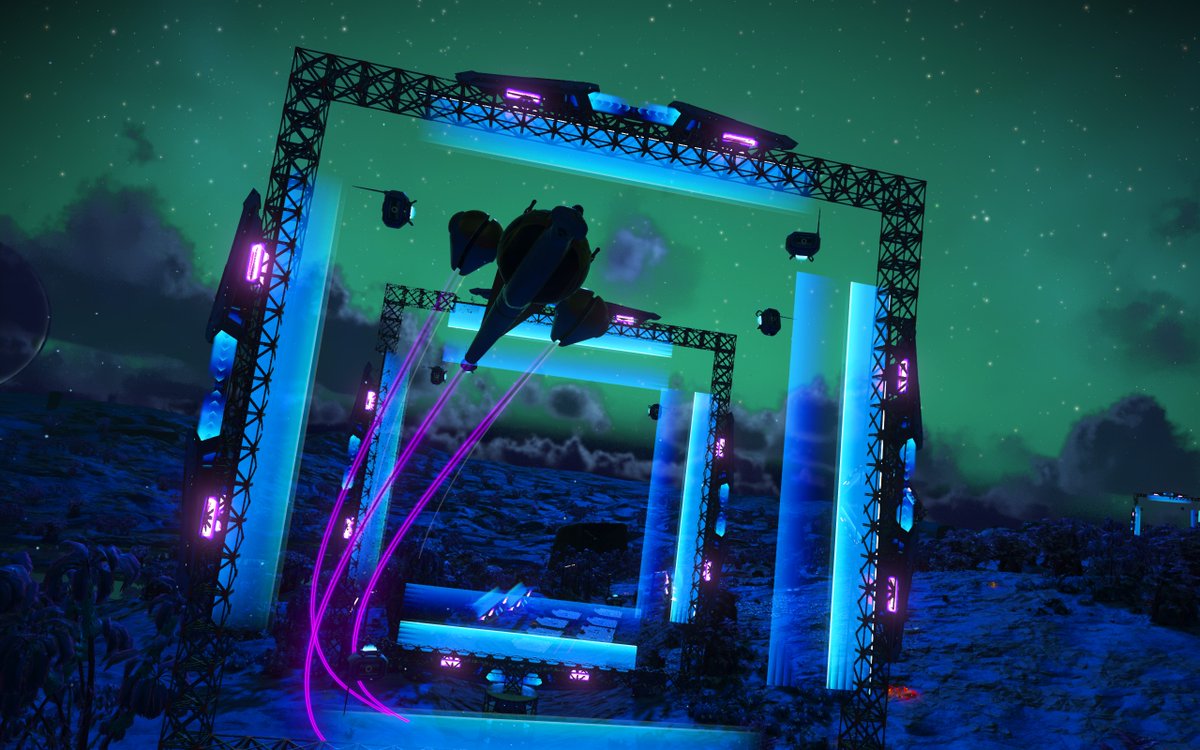 Racing.

(Credits to <a href="/Beefy_5layer/">Beefy_5layer</a>. This is Amazing!)

#NoMansSky <a href="/NoMansSky/">Sean Murray</a>
<a href="/hellogames/">Hello Games</a> #OurNMSuniverse