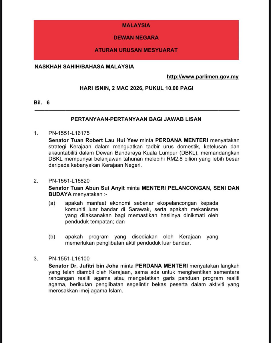 Parlimen Malaysia tweet media