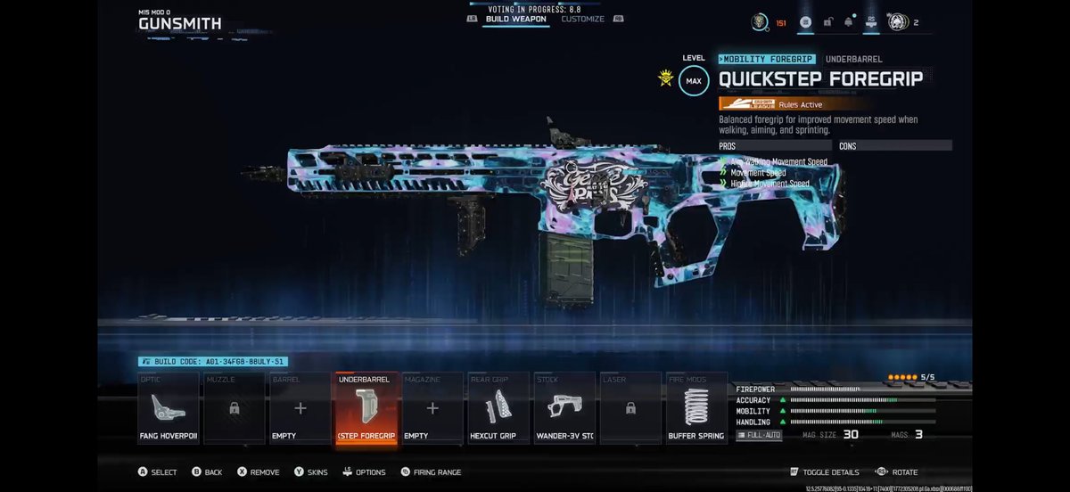 LizoLocks's tweet image. 🚨NEW META CLASS FOR BO7 RANKED PLAY! 🚨

🆕Sight: FANG HoverPoint ELO
Underbarrel: Quickstep foregrip
RearGrip: Hexcut Grip
Stock: Wander-3v
Fire Mods: Buffer Springs

#BO7 #callofduty #CDL