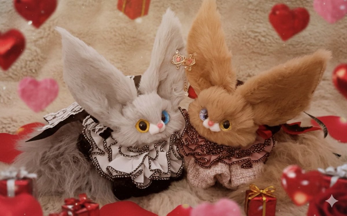 バレンタイン双子の子のおうち探しが今夜22時頃までとなります