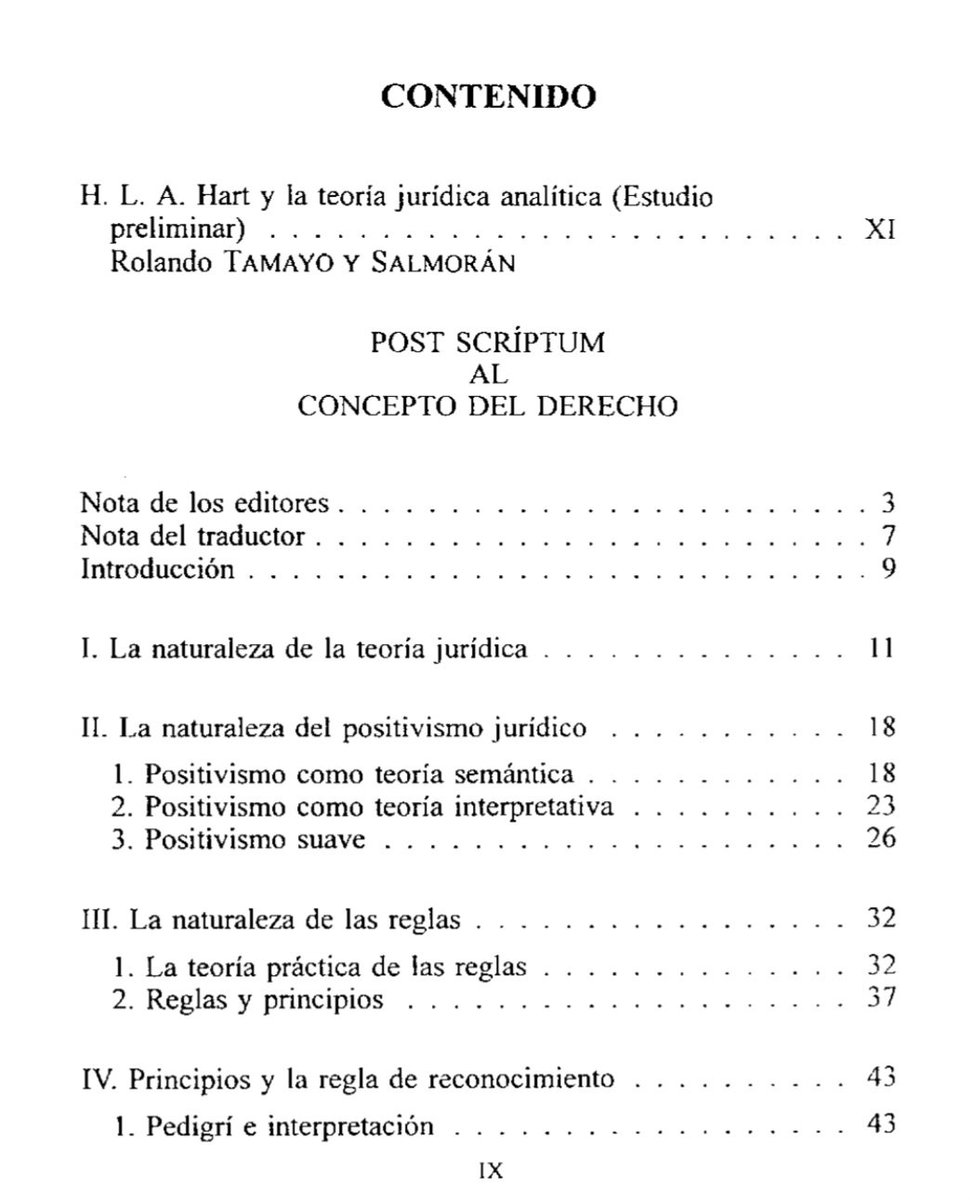 WilliamLond_R's tweet photo. 📖 | 𝐁𝐈𝐁𝐋𝐈𝐎𝐓𝐄𝐂𝐀 𝐉𝐔𝐑𝐈́𝐃𝐈𝐂𝐀 𝐃𝐈𝐆𝐈𝐓𝐀𝐋 ⚖️

POST SCRÍPTUM AL CONCEPTO DEL DERECHO. H. L. A. HART ⬇️