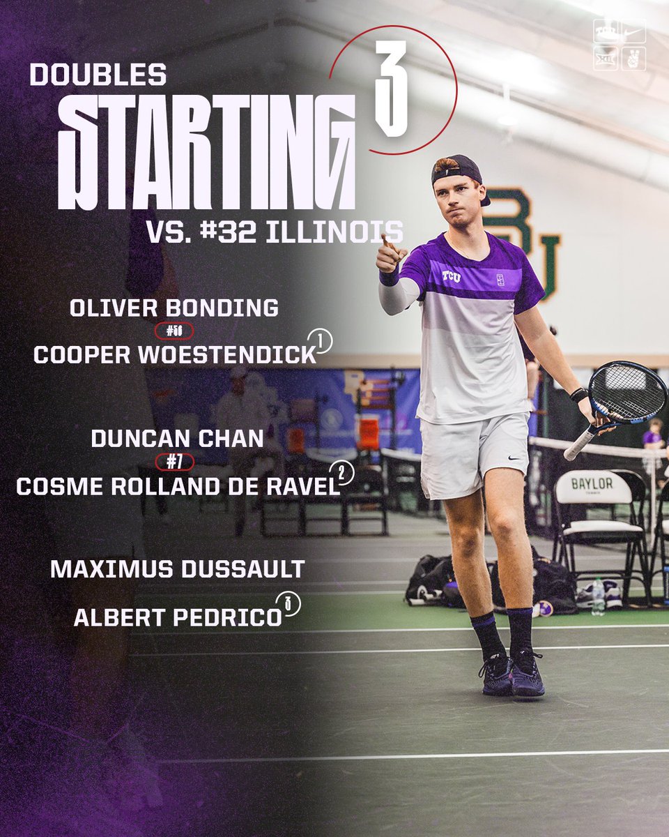 TCU Men's Tennis tweet media