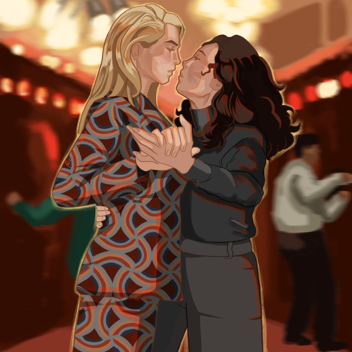 are you leading or am i? #killingeve #villanelle