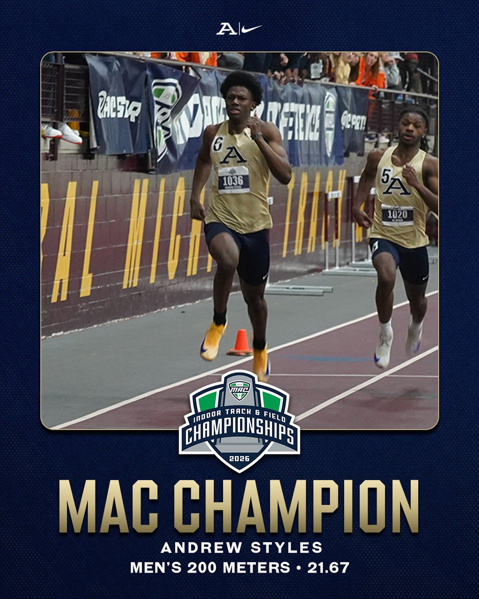 Akron Zips Track/CC tweet media