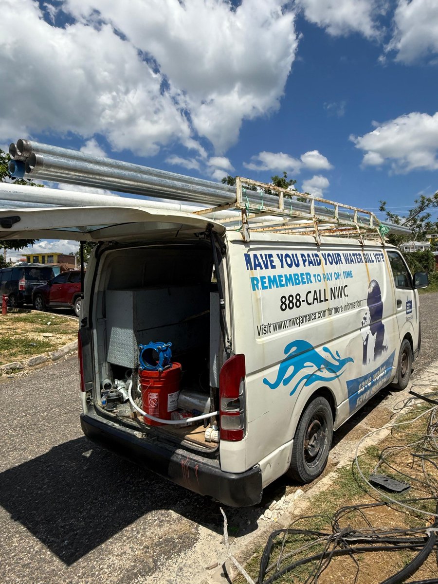 NWCjam's tweet image. #ServiceUpdate in Whitehouse, Westmoreland.
On February 20, 2026 NWC workmen carried out repairs on a 4-inch transmission main in the Whitehouse, Westmoreland vicinity.