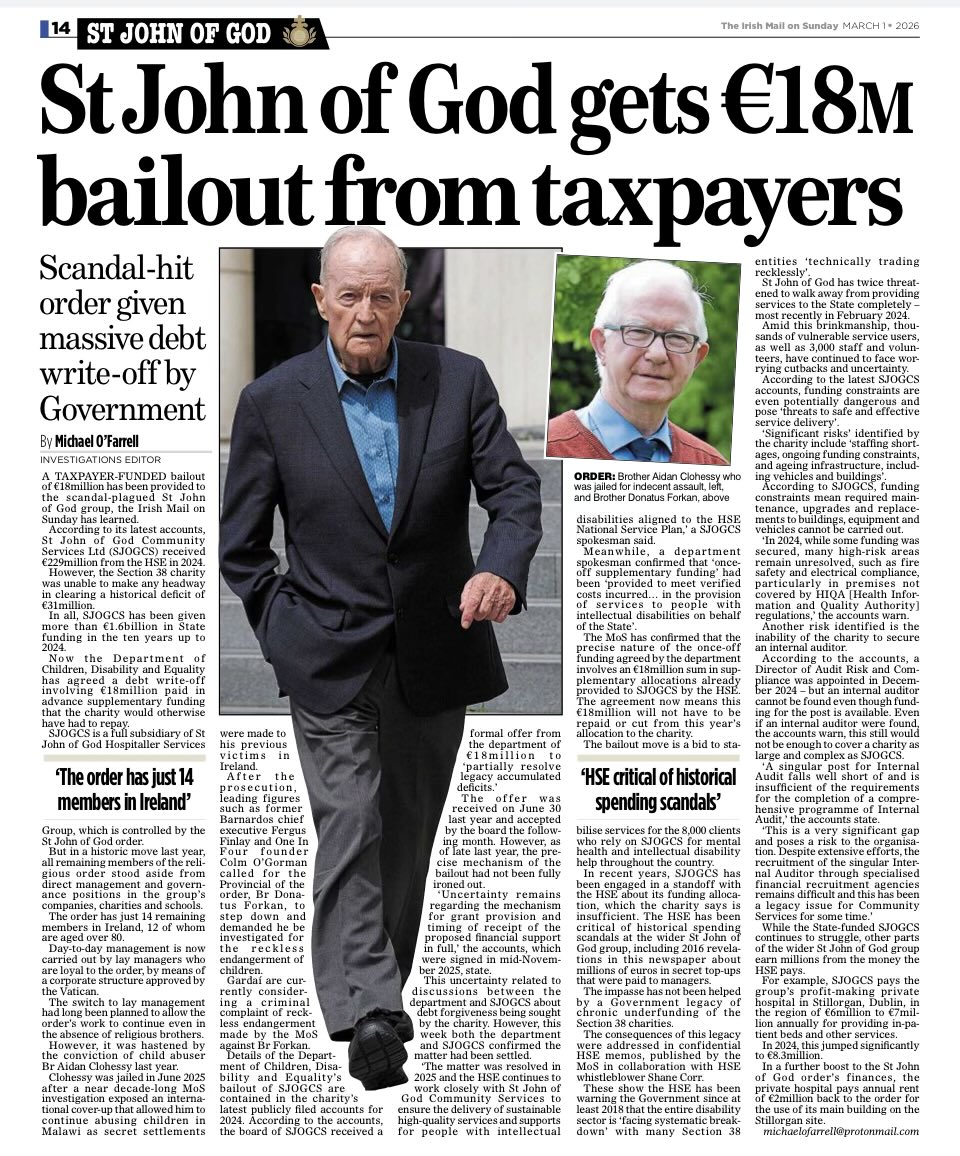 Peter Behan (Our Lady’s Hospice Whistleblower) tweet media