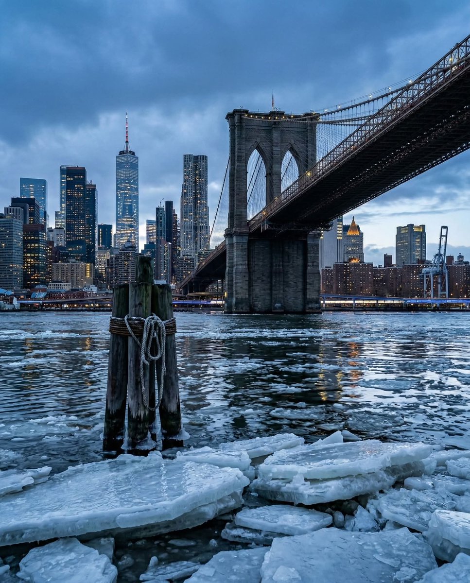 WildscapeWonder's tweet photo. Brooklyn Bridge, New York https://t.co/TFZLxuoDVG