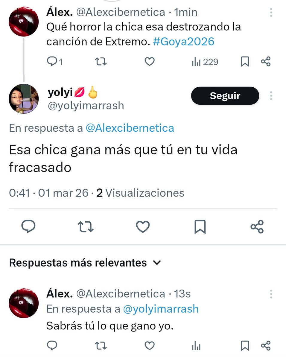 Twitter está lleno de anormales, joder.