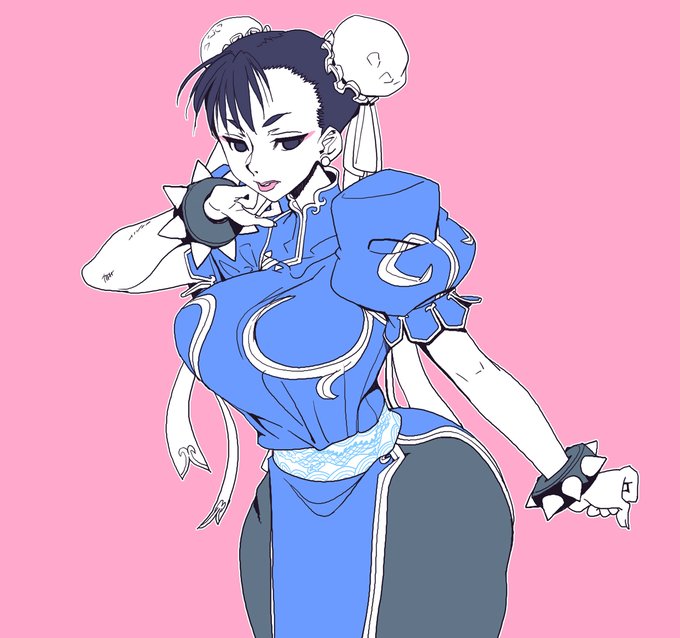 #春麗 さんお誕生日おめでとうございます。
今日もお仕事なのでプリキュア観たら寝ないとあかんので、単色塗りで失礼します。時間が出来たら仕上げます。
#春麗生誕祭2026 