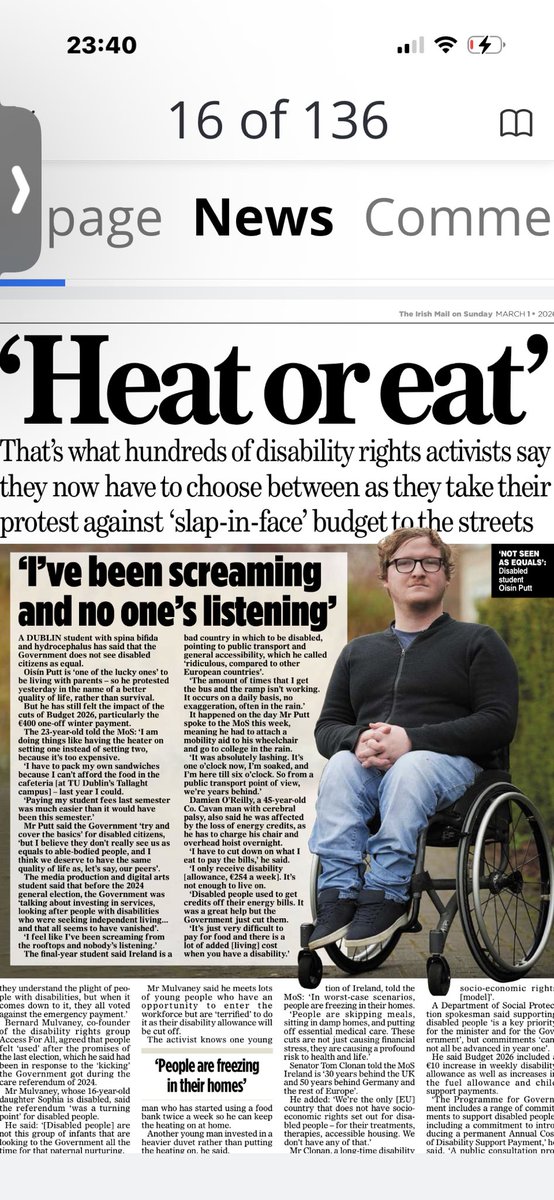 CMHaughey's tweet photo. @caulmick #HeatOrEat “I am screaming”
#DisabilityRights
#CarersRights
#DisabilityPayments
@TomClonan https://t.co/BzEPkhahFm