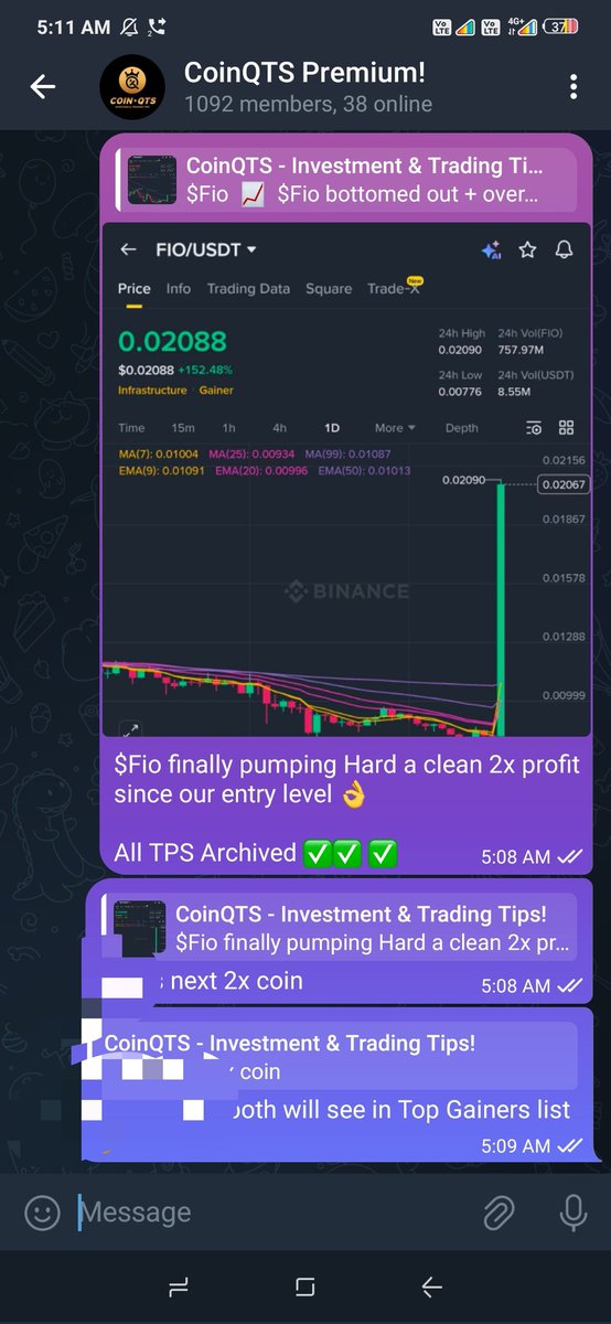 CoinQTS's tweet photo. $Fio 120% big profit in Premium Group!

Contact 👉  https://t.co/XAcOG4xoqn

Lifetime premium price $50 only (One Time Payment)

#CryptoTrading #crypto #Binance    #Kucoin #mexc #Coinbase #Fiousdt https://t.co/sW32OBuRC2