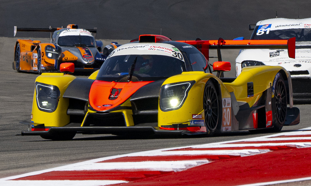 sportscar365's tweet photo. 🏁 COTA RACE 1: Wyatt Brichacek and Westin Workman converted the pole positions in Friday night’s qualifying sessions into victories in the first race of an @IMSA VP Racing SportsCar Challenge Saturday doubleheader at @COTA.
➡️ https://t.co/eiWWanjQZS #IMSA #VPRC https://t.co/UQsuV1RC44