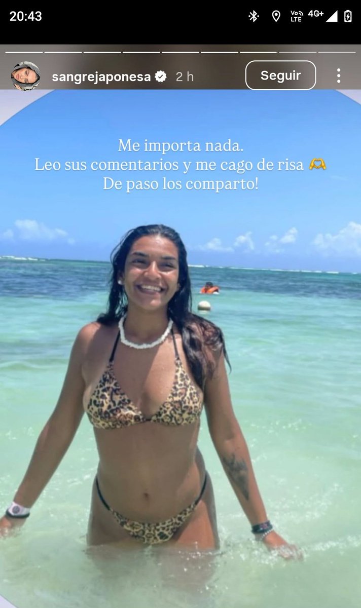 "me importa nada"
Procede a dedicarles 45 historias a los haters