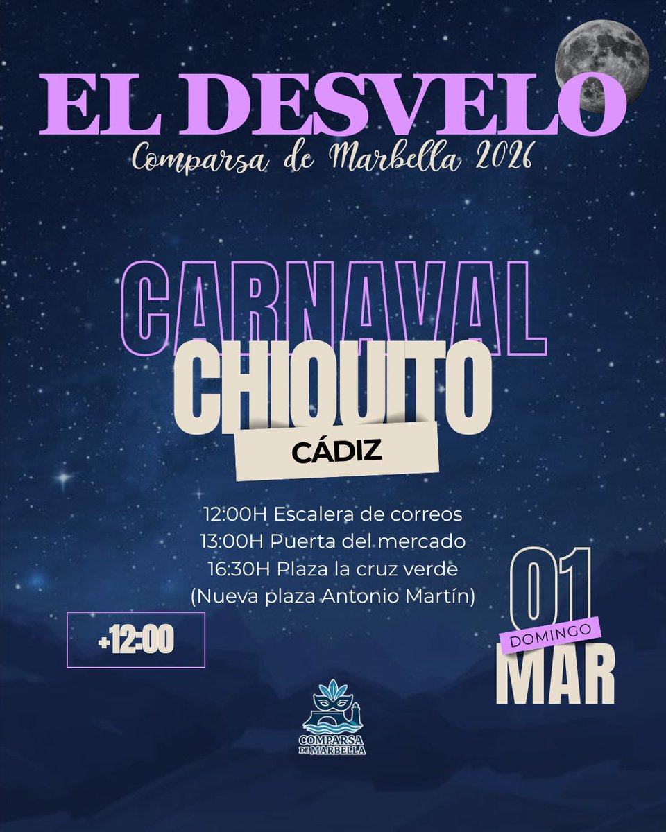 COMPARSA DE MARBELLA tweet media