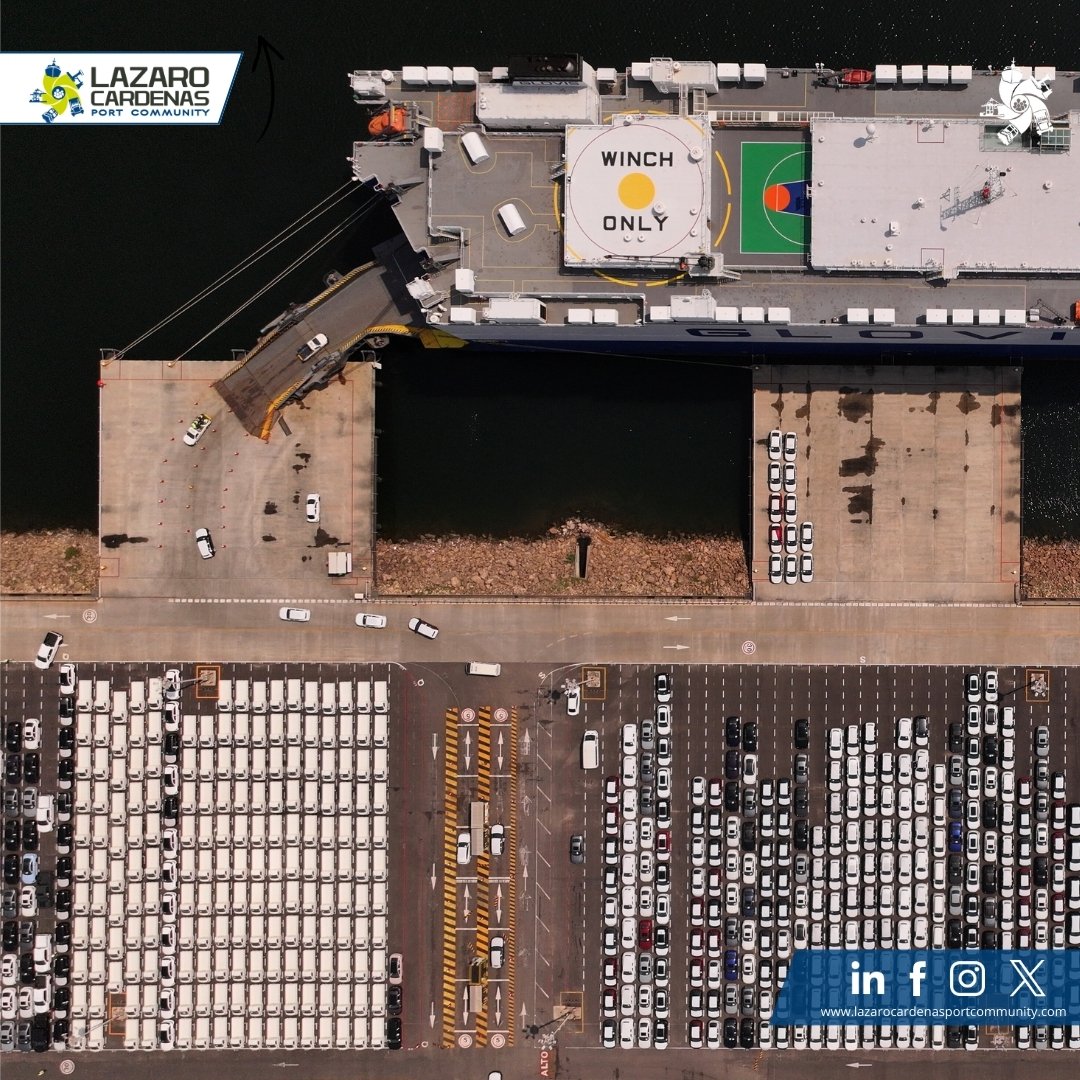 El Puerto de Lázaro Cárdenas inicia 2026 con resultados sólidos y crecimiento en sus principales líneas de negocio.
2.3 millones de toneladas movilizadas al cierre de enero y un incremento del 6% respecto al año anterior, la carga contenerizada, automotriz y el arribo de buques.