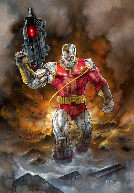 iamluke85's tweet photo. #deathlok artwork by #TomFleming https://t.co/DyDRCB9GBu