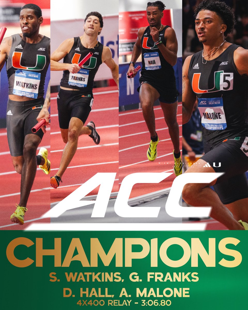 Miami Hurricanes Track & Field/Cross Country tweet media