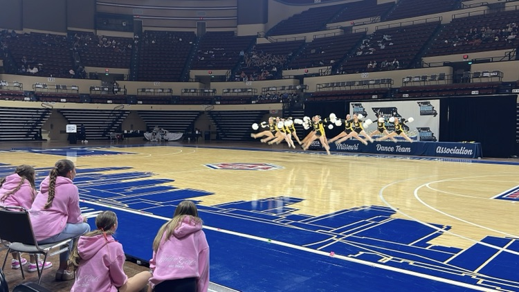 fzeactivities's tweet photo. Our Lions just performed their Pom routine at state and crushed it! Great job! Jazz up next in about an hour. https://t.co/qT1Eib9y0e