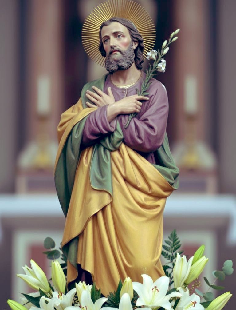 RosaryMum's tweet photo. The month of March is dedicated to St. Joseph.

O most watchful guardian of the Holy Family, defend the chosen children of Jesus Christ https://t.co/uy0kV1EbNH