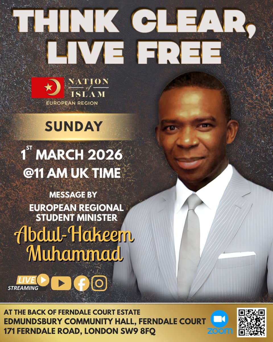 The Nation Of Islam (Europe) tweet media