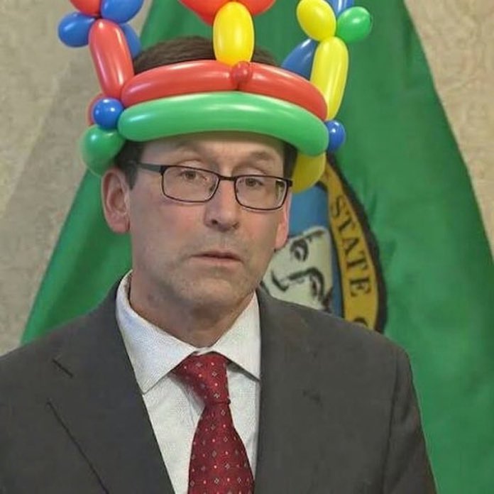 My state is run by a clown