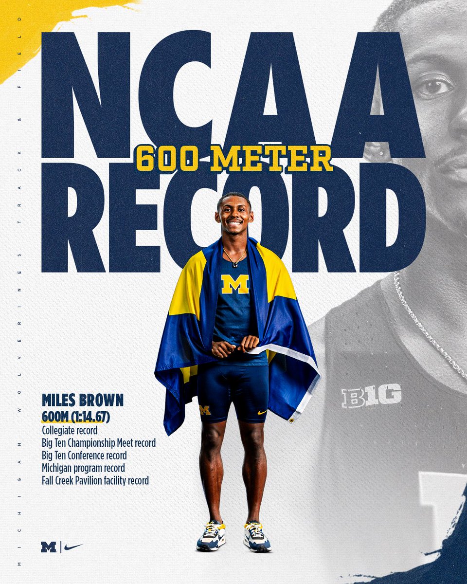 Michigan Track & Field / Cross Country tweet media