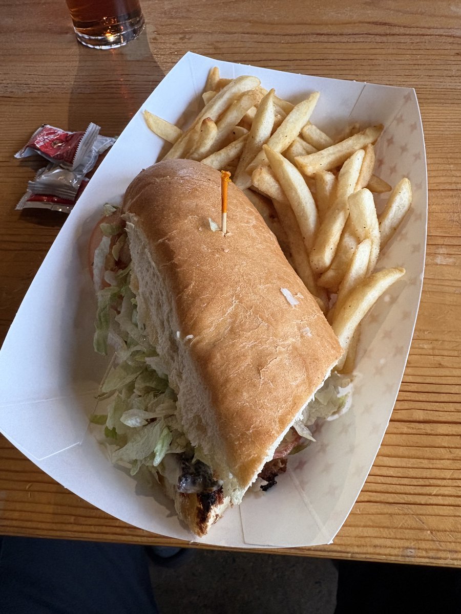 IsaksonGary's tweet photo. Big 10 subs!   Assorted with everything. Absolute best.  Hell yes!!!!!  Boom Island Brewing until 8pm. https://t.co/RjfjIfNM53