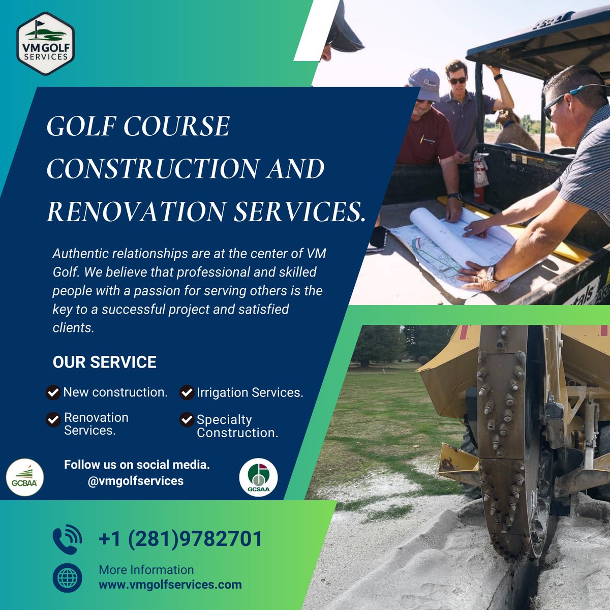 VM Golf Services Inc. tweet media