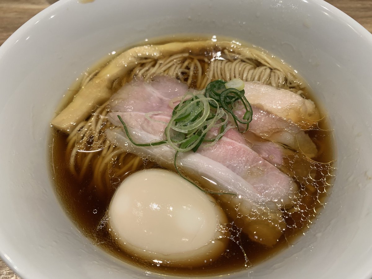 朝からラーメン