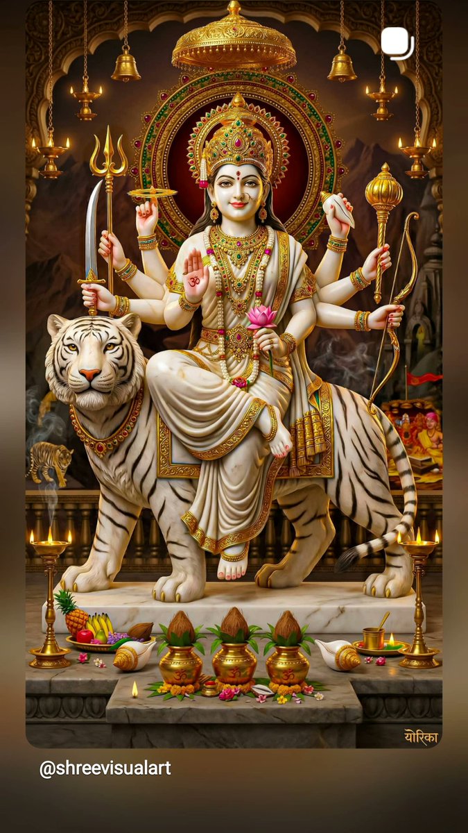 Ar81200's tweet photo. जय मां भगवती आदिशक्ति जगदम्बे 
जय माता दी 🚩 https://t.co/Ziue8o9OgF