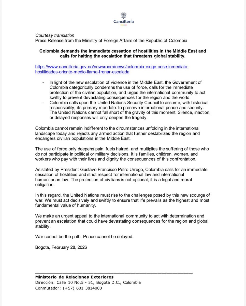 Embajada de Colombia en Vietnam tweet media