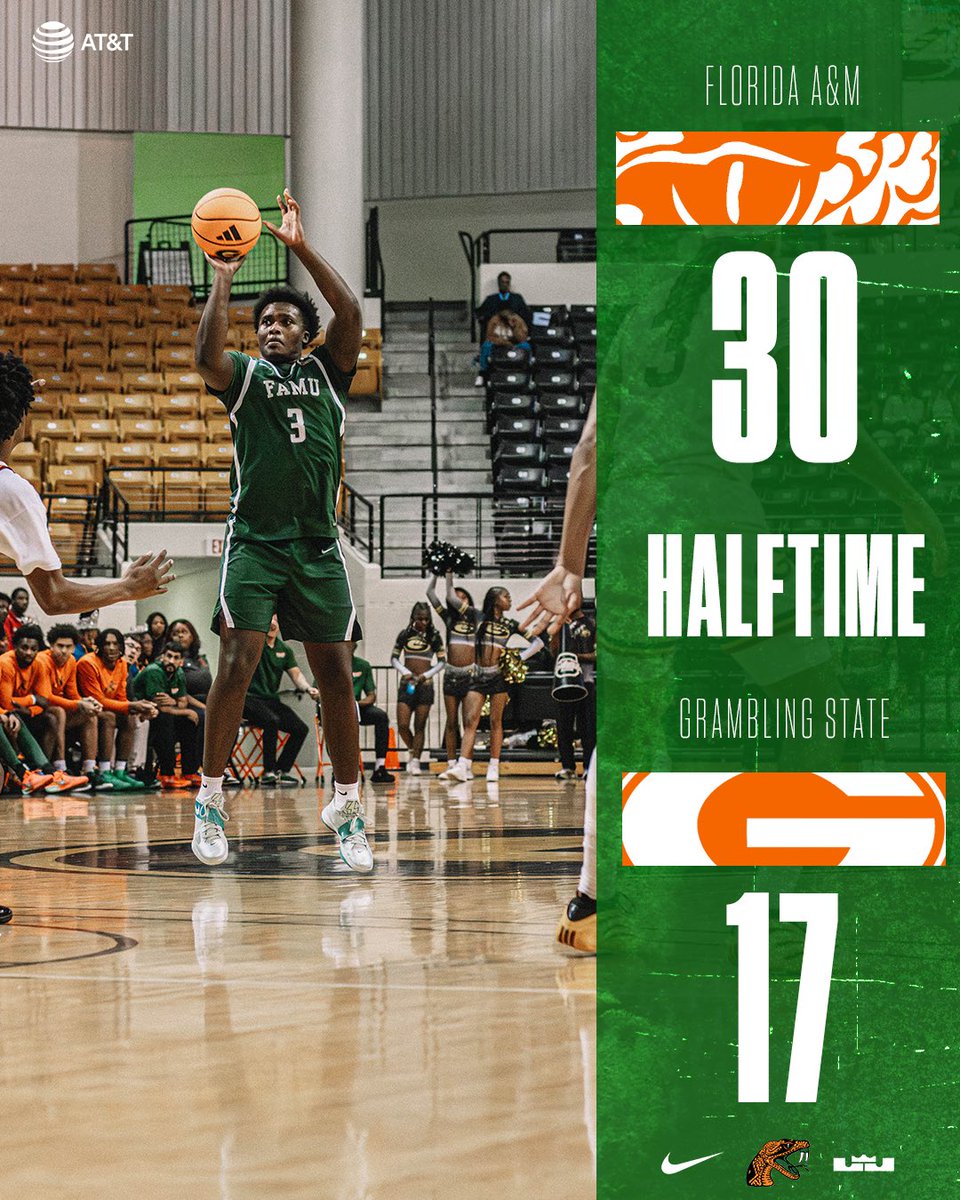 Halftime Vibes 🐍🔥
FAMU 30 | GSU 17

#FangsUp