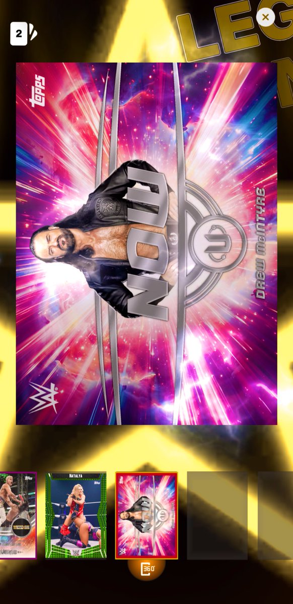 xKittehPryde's tweet photo. I’m so Happy I could cry 😭
I just pulled a Legendary @DMcIntyreWWE on @ToppsSLAM 🥹
I’m really hoping when I get my cards I’m just as lucky to get a Physical card for my collection 😸
#ToppsSLAM
#WWEuniverse https://t.co/xQLOm6GvKX