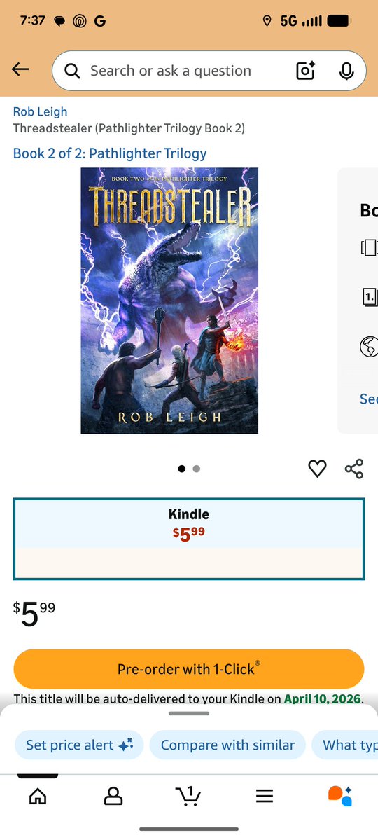 Rob Leigh-Threadstealer out this April 🪡 tweet media