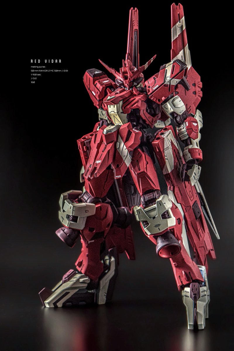 puras9211's tweet image. 赤いヴィダール

#ガンプラ #gunpla
