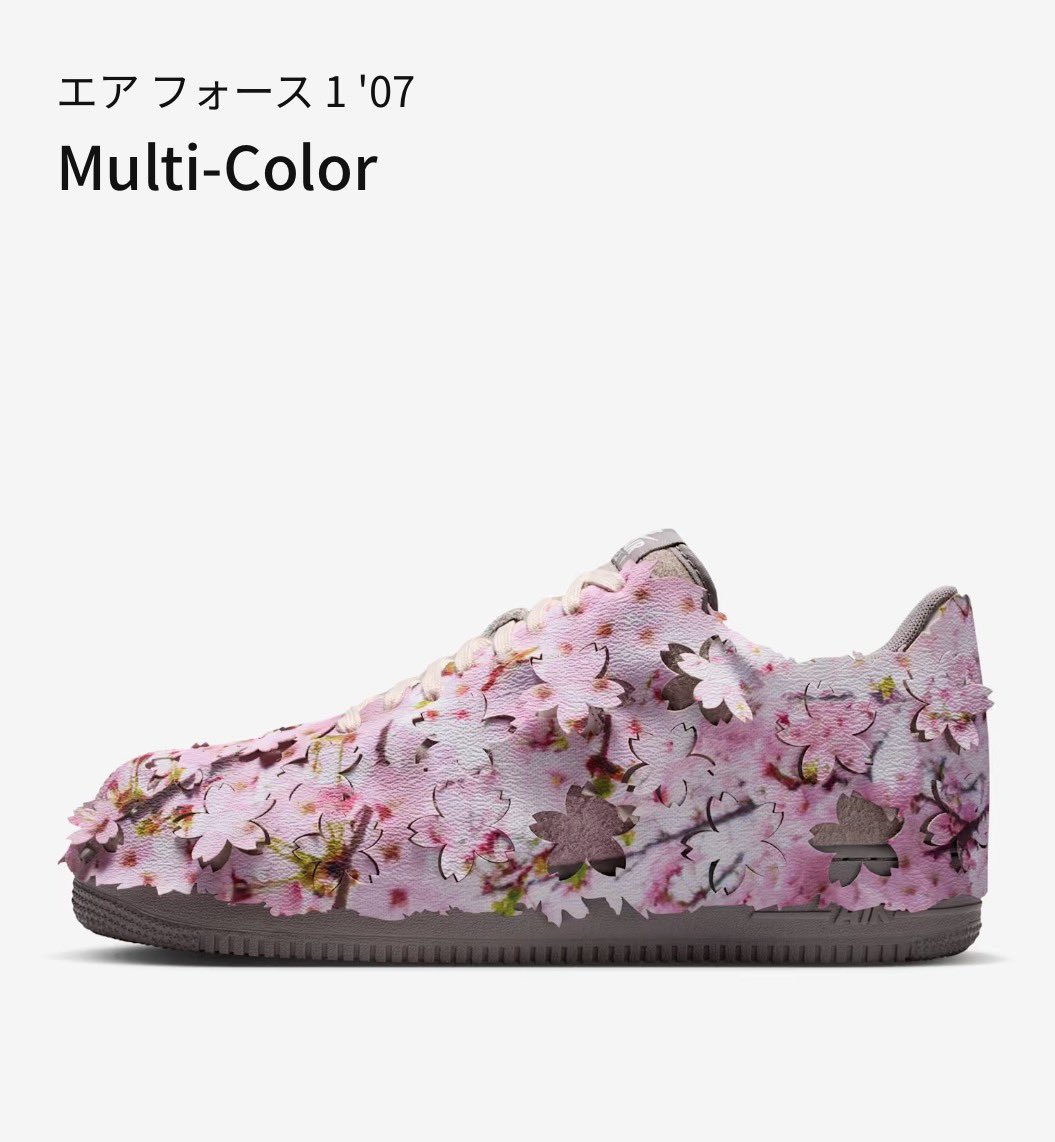 SNKRSにも桜の季節がやって参りました🌸 🗓️3月12日9:00発売