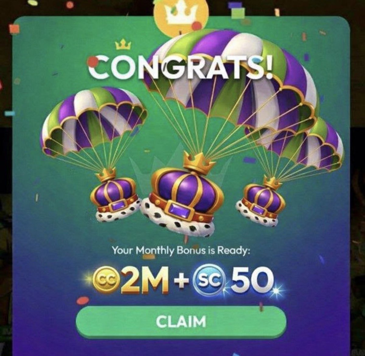 CrownCoins Casino Bonus tweet media