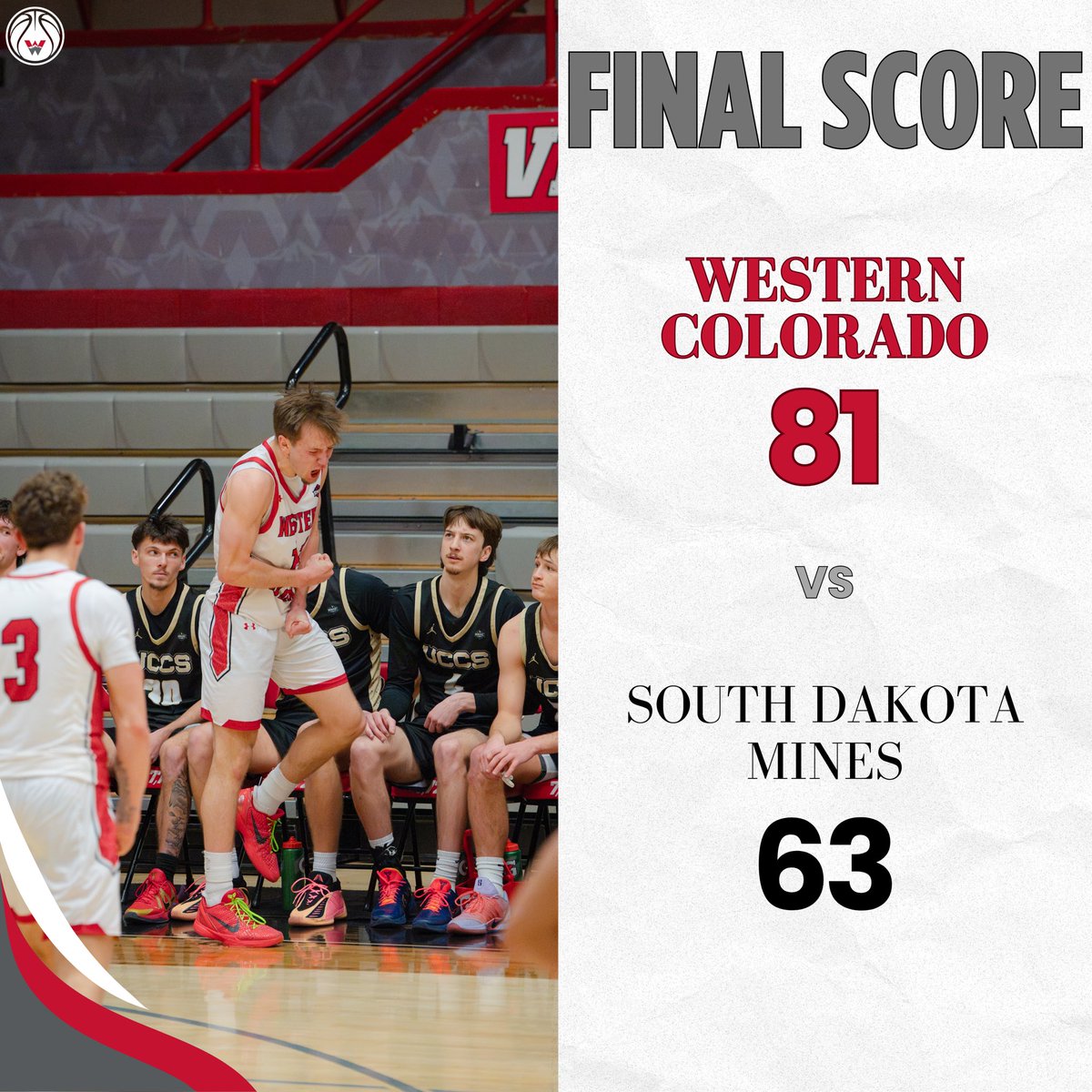 WCU_MBB's tweet photo. Western with an impressive victory to close off the regular season!

#GoMountaineers https://t.co/d4ajjIuU6U