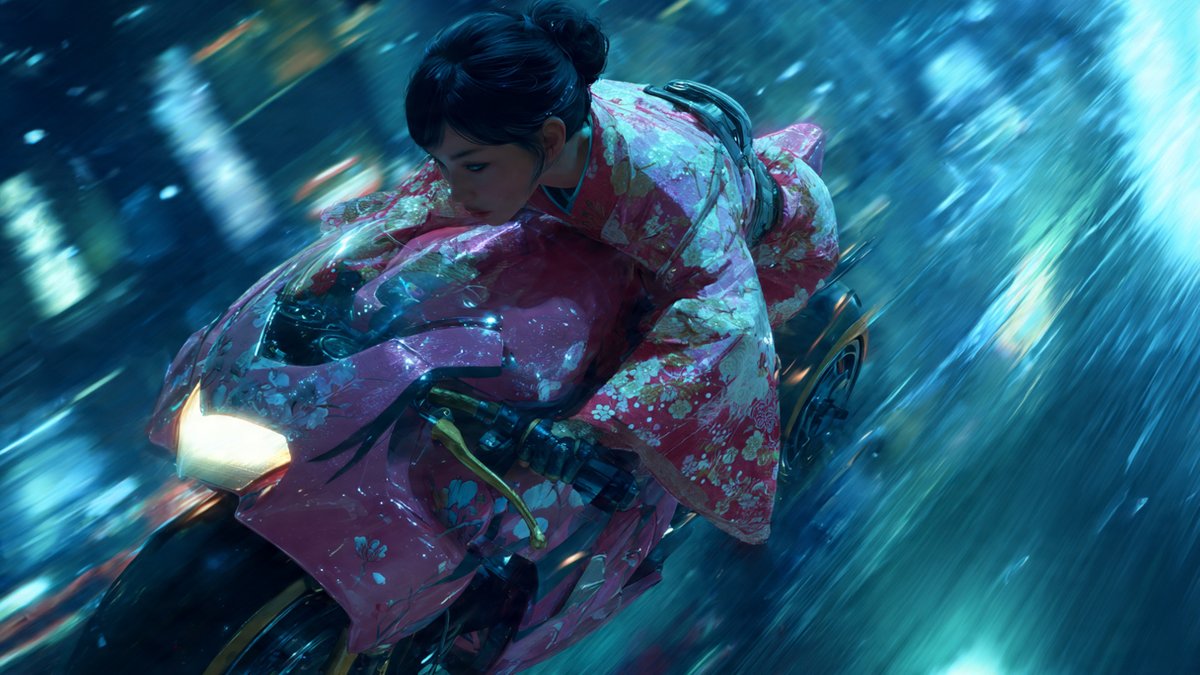 strangetreebird's tweet image. #StrangeTree
… ネオン色を含んだイラストコンテスト 
3月1日（日） 24時迄 
#AIartwithneon  …