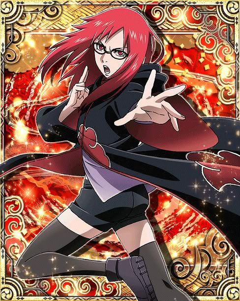 karin just suits it so well her red hair &amp; eyes w the purple shirt peeking thru is so cute