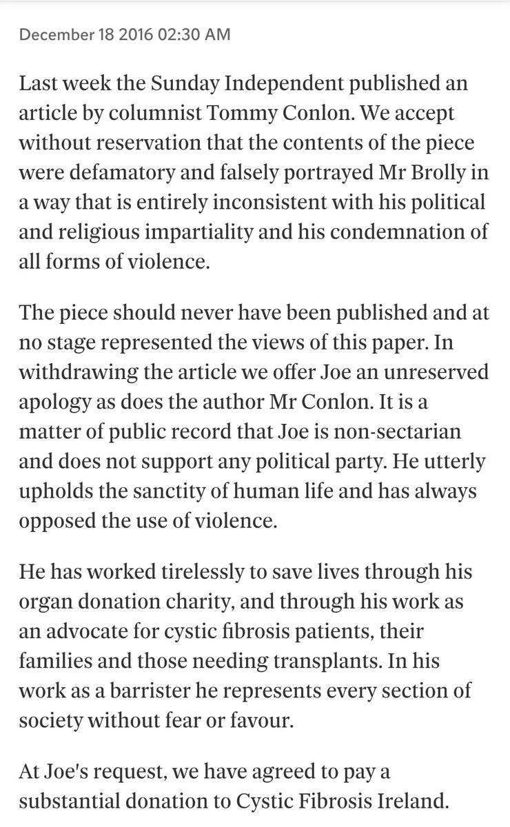 Probably never defamed anyone in print though so at least they know not to do that eh?