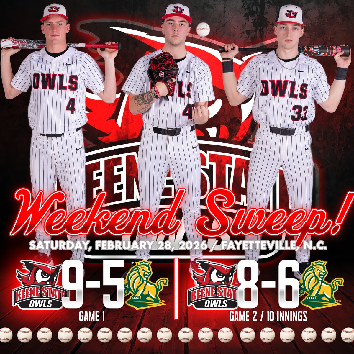 🦉🔴 Keene State Athletics tweet media