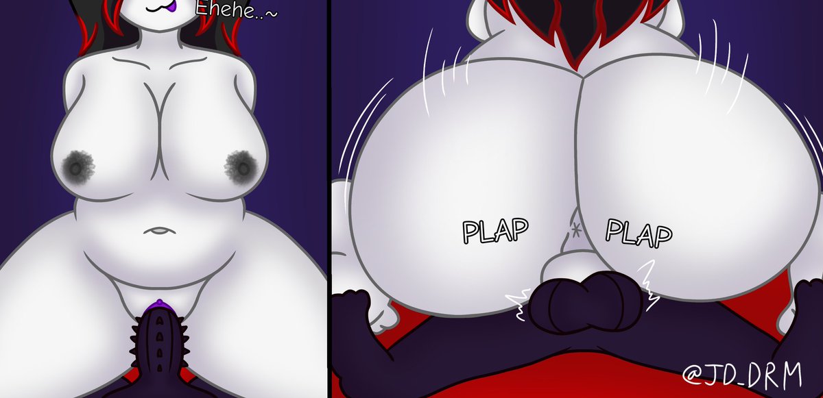 Art trade con <a href="/White_axolote/">El_Ajolote_Blanco (OPEN COMMISSION'S)</a> 

Aveces... uno debe tener cuidado con el hambre o sino puede arrepentirse~ 🤍

[OC Linka &amp; Ajolote]