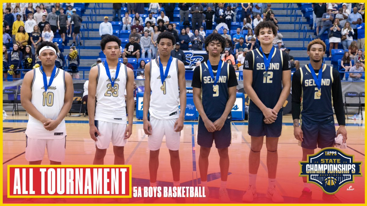 TAPPSbasketball's tweet photo. Your #TAPPSbasketball 5A Boys All Tournament Team! https://t.co/KM3ipz9Bh1